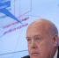 Первый заместитель руководителя Департамента береговой охраны Пограничной службы ФСБ России Алексей Вольский во время брифинга. ФОТО Владимир Гердо/ТАСС - КП Мурманск