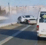 Момент аварии с влетевшей легковушкой под внедорожник в Мурманске [видео] - ИА Nord-News.Ru