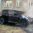 Семь пожарных тушили Infiniti в центре Мурманска - ИА Nord-News.Ru