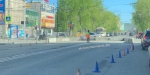 Из-за ремонта теплотрассы в центре Мурманска образовалась огромная пробка
