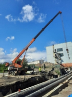 Ремонт теплотрассы в Североморске проходит по графику и без нареканий