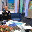 In the studio of the TV program "Morning of Russia". Photo by D. Moiseev - Мурманское отделение РГО