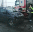 В Мурманске после ДТП на Подгорной Mercedes въехал в фуру - ИА Nord-News.Ru