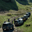 Participants of the expedition near the “Two Brothers" rocks. Photo by A. D'oro - Мурманское отделение РГО