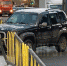 Jeep в Мурманске протаранил ограждение - SeverPost.ru