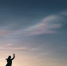 Polar stratospheric clouds in the sky over Murmansk. Photo: Anastasia Yagodina - Мурманское отделение РГО