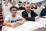 На площадке МАУ писали географический диктант