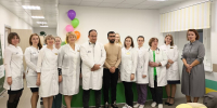 В городе Полярные Зори при поддержке Кольской АЭС открылась обновленная регистратура детской поликлиники МСЧ №118 - Murman.Ru