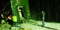 На обеспечение порядка вокруг сошедших в Мурманской области поездов вышла Росгвардия - Мурманский вестник