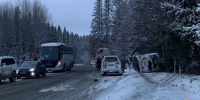 Автобус с туристами перевернулся в Карелии - ИА B-Port.Com
