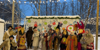 В центре Мурманска прошли святочные гуляния - ИА B-Port.Com