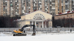 Ремонт стадиона в Североморске продолжится в весенне-летний период