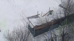 Мурманском детском саду под натиском сугроба провалилась крыша