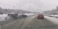 Момент аварии на подъезде к Североморску попал на [видео] - SeverPost.ru