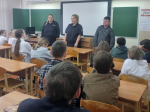 Профилактика противоправных нарушений среди подростков: встреча полицейских и общественников с учащимися Гимназии № 7