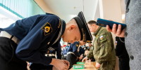 В Кадетской школе города Мурманска прошел муниципальный этап Всероссийской военно-патриотической игры «Зарница 2.0» - Murman.Ru