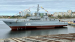 Корабль противоминной обороны «Полярный» спущен на воду