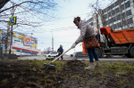В Мурманске прошел общегородской субботник