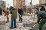 В Мурманске прошел общегородской субботник