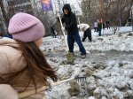 В Мурманске прошёл общегородской субботник