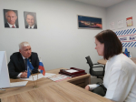 Уважаемые земляки, 5 мая провел очередной прием избирателей в Штабе общественной поддержки Мурманской области