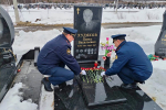 Сотрудники УФСИН России по Мурманской области отдали дань памяти ветерану уголовно-исполнительной системы - участнику Великой Отечественной войны