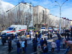 В Мурманске росгвардейцы организовали выставку техники в день Великой Победы