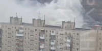 Дым столбом: на Зелёной в Мурманске горит квартира - ИА Nord-News.Ru