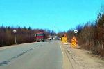 В Кольском районе стартовал монтаж умных светильников на подъезде к пристани Абрам-Мыс