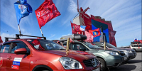 Межрегиональный автопробег стартовал в Мурманске - SeverPost.ru