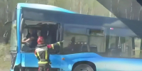 В ДТП с рейсовым автобусом под Североморском пострадали 3 взрослых и ребёнок - ИА Nord-News.Ru