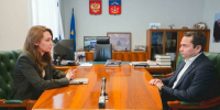Андрей Чибис и Анна Головина обсудили модернизацию образования и спорта в Мурманской области - Мурманский вестник