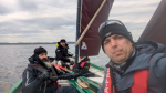 Уникальное морское путешествие на самодельном карбасе стартовало из Колы в Североморск