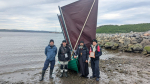 Уникальное морское путешествие на самодельном карбасе стартовало из Колы в Североморск