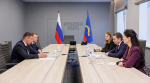 Губернатор Андрей Чибис провёл рабочую встречу с генеральным директором АО «Росатом Энергосбыт» Алексеем Горчаковым по вопросам развития энергетического партнёрства