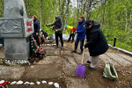 Захоронение героев ВОВ в Кольском районе благоустроили представители коренных народов и общественных движений