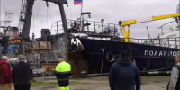 В мурманском рыбном порту морское ДТП - SeverPost.ru