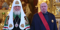 Патриарх Кирилл наградил высокой церковной наградой Владимира Потанина - Телекомпания ТВ-21
