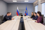Андрей Чибис встретился с главой «Росатом Энергосбыт» Алексеем Горчаковым для обсуждения энергетического партнёрства