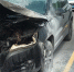На трассе «Кола» полыхал Volkswagen Tiguan - SeverPost.ru