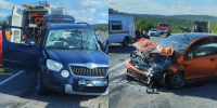 В Кольском округе из-за лобового ДТП пострадали пять человек - КП Мурманск