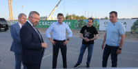 Губернатор Андрей Чибис ознакомился с ключевыми инфраструктурными проектами Архангельской области - Правительство Мурманской области