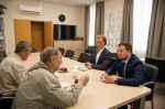 Праздник объединил два поколения мурманских строителей