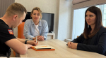 Замгубернатора Анна Головина обсудила с участником программы «Время героев» Романом Олешкиным меры поддержки участников СВО