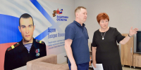 Участник программы «Время героев» Роман Олешкин познакомился с работой Мурманского филиала фонда «Защитники Отечества» - Министерство информационной политики