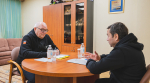 Губернатор Андрей Чибис провел рабочую встречу с главой Североморска Владимиром Евменьковым