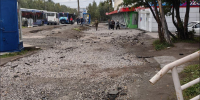 Тротуары на Гаджиева в Мурманске пообещали отремонтировать к концу сентября - SeverPost.ru