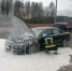 В Мурманской области на дороге вспыхнула Audi - КП Мурманск