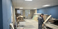 В Апатитах строители готовятся передать медикам обновленные помещения поликлиники - ИА Nord-News.Ru