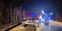 4 человека пострадали, 2 погибли. Жесткая авария на трассе в Заполярье - Телекомпания ТВ-21